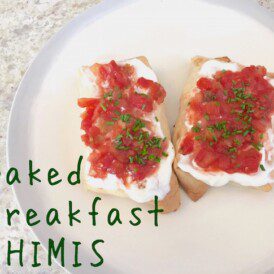 Baked Breakfast Chimis