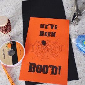 You've Been Boo'd! Halloween neighbor gift activity