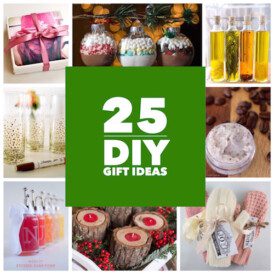 25 DIY Gift Ideas