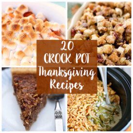 20 Crock Pot Thanksgiving Recipes