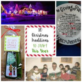 Special Christmas Traditions to start this year!