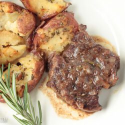 Chianti Braised Short Ribs with Rosemary and Garlic - so delicious!