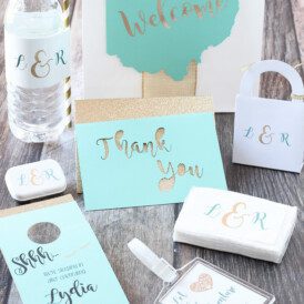 Wedding Guest Gift Bags - such fun and easy DIYs!
