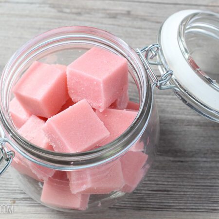 Peppermint Sugar Scrub Cubes
