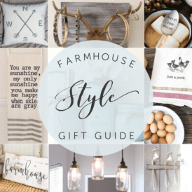 Farmhouse Style Gift Guide - so much great inspiration here Fixer Upper style!