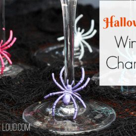 Easy to make Halloween Wine Charms