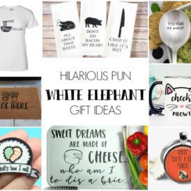 Funny Pun White Elephant Gift Ideas