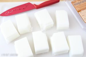 Soap Base for Pumpkin Sugar Scrub Cubes