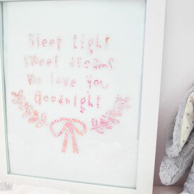 Sweet Dreams DIY Nursery Sign