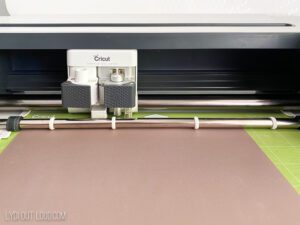 Cutting Cricut infusible ink