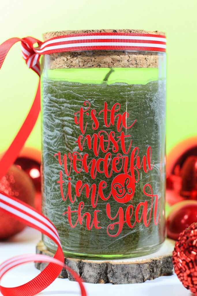 How to Make a Customized Candle Gift with a Cricut Lydi Out Loud