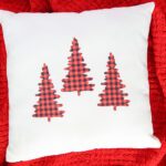 Red and Black Buffalo Plaid Christmas Pillow Cover