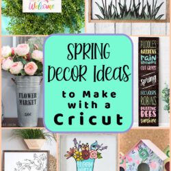 30 Spring Decor Ideas to Make With a Cricut