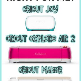 Which Cricut Machine is Best for me?