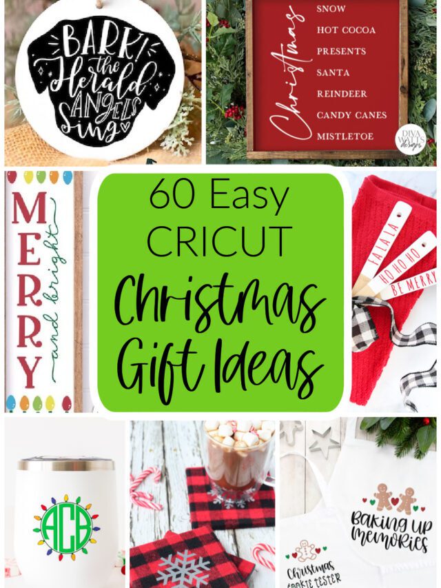 Easy Cricut Christmas Gift Ideas Story