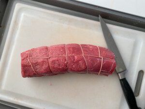 how to tie beef tenderloin